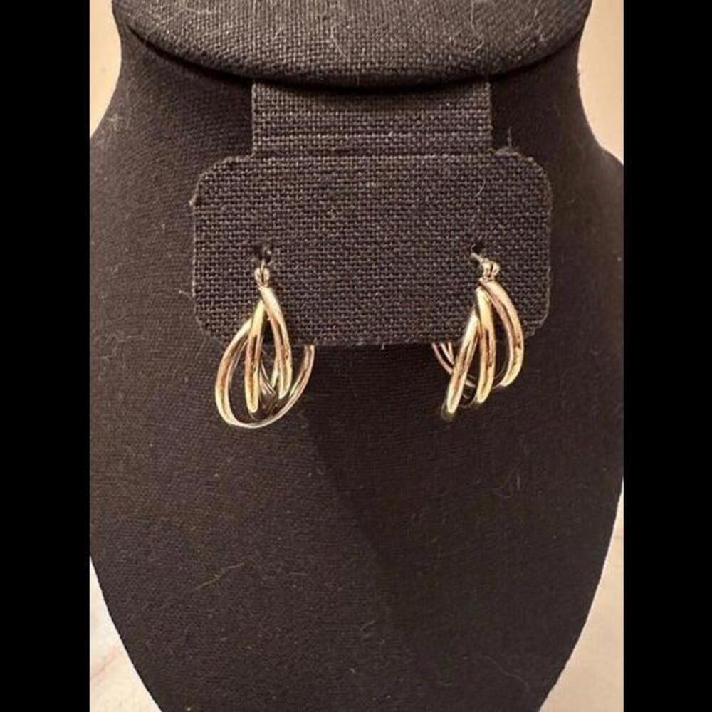 Dazzle and Shine with Our Stunning Silver and Gold Hoops!